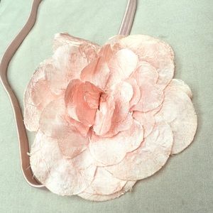 Delicate pink headband