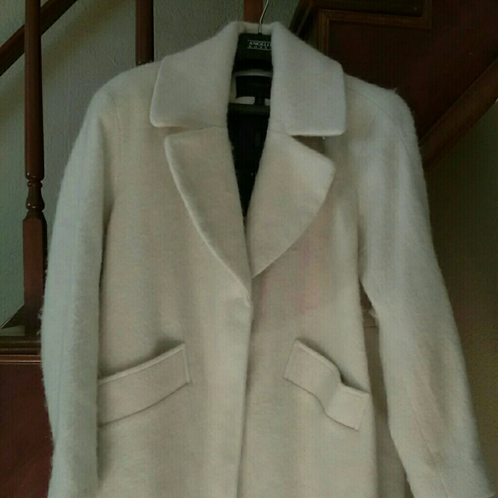 Marc New York Ivory Overcoat