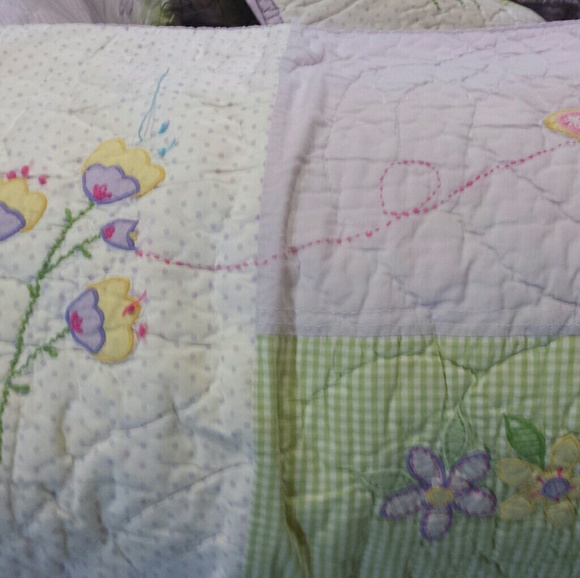 Pottery Barn Kids Bedding Pottery Barn Kids Lilac Quilt Poshmark