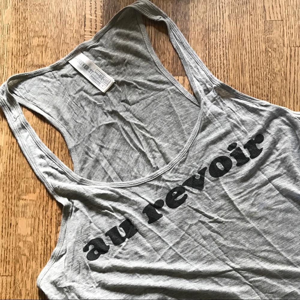 F21 French tank top