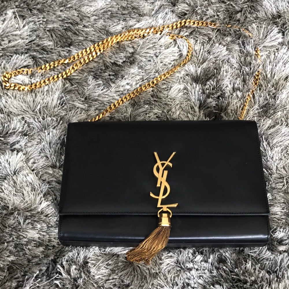 SAINT LAURENT Classic Medium Kate Monogram