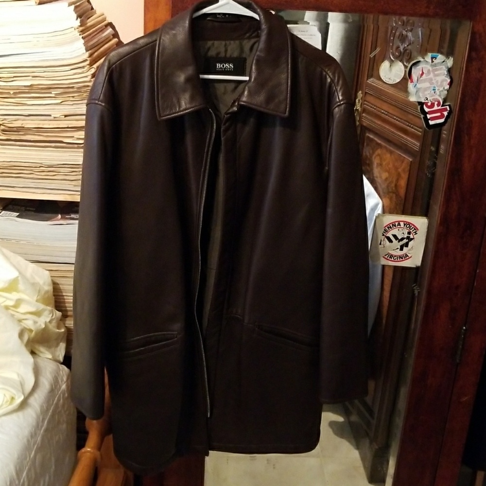 Hugo Boss spanish Anilin Leather Jacket