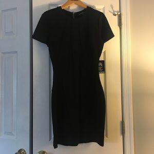 Short Sleeved Little Black Dress