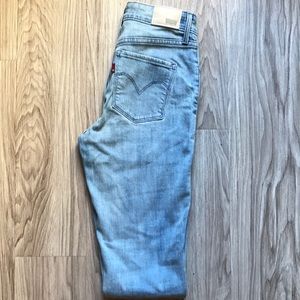 Levi's High Waist Skinny Jeans
