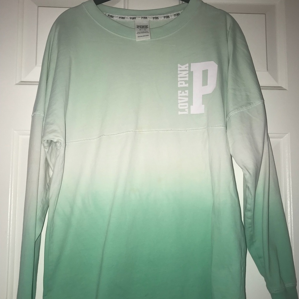 Pink Ombré Long Sleeve