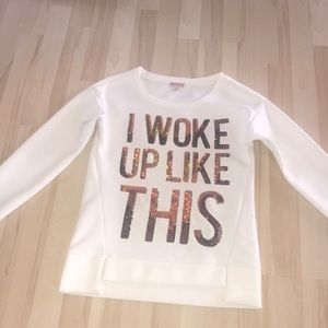 Juicy couture long sleeve sweatshirt