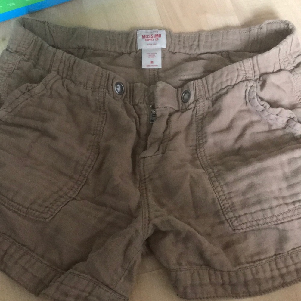 Brown shorts