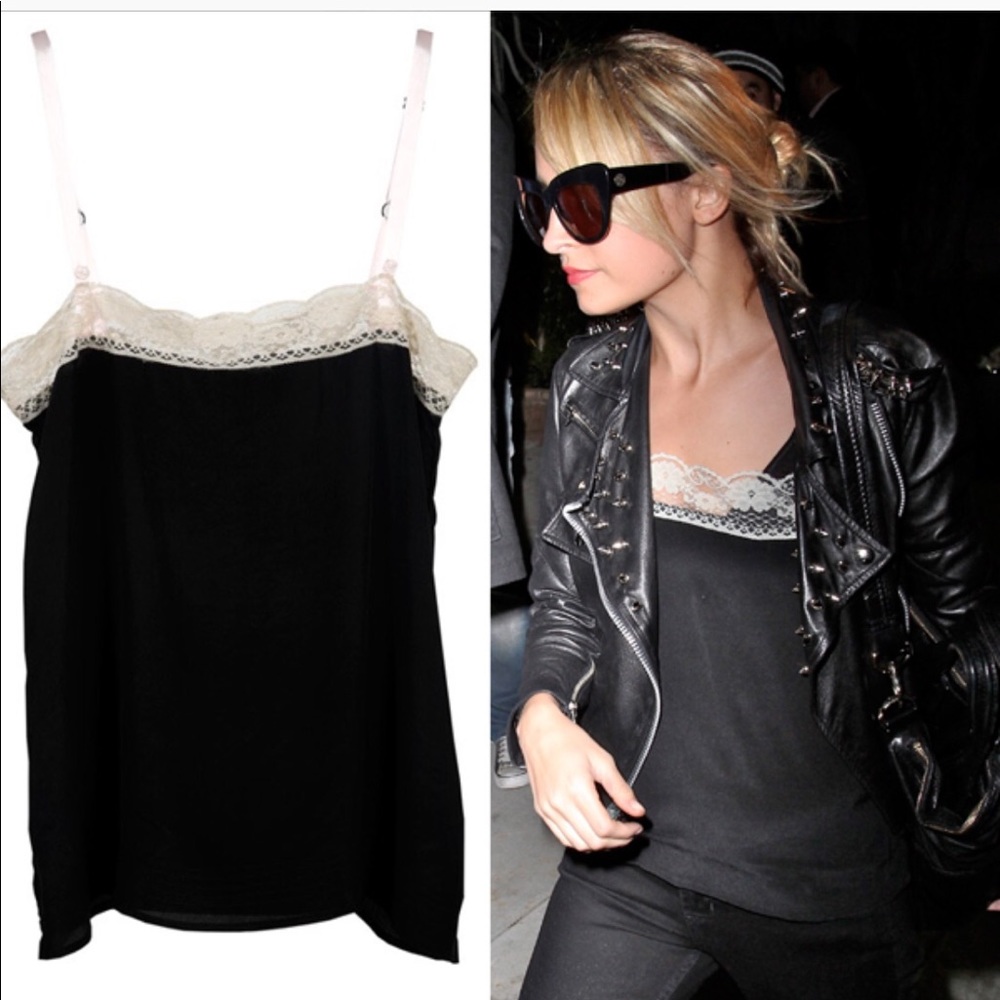 Winter Kate Thistle silk cami