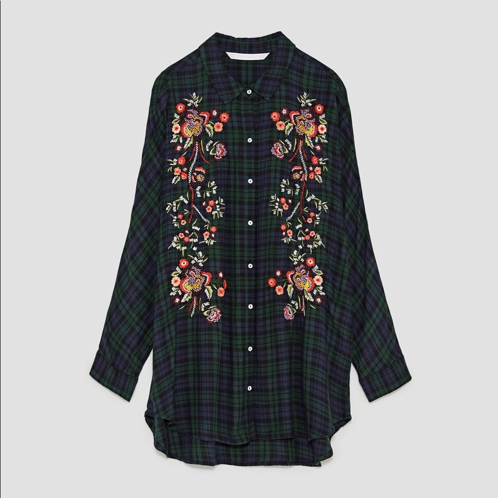 🎈SALE🎈 Zara Plaid Shirt