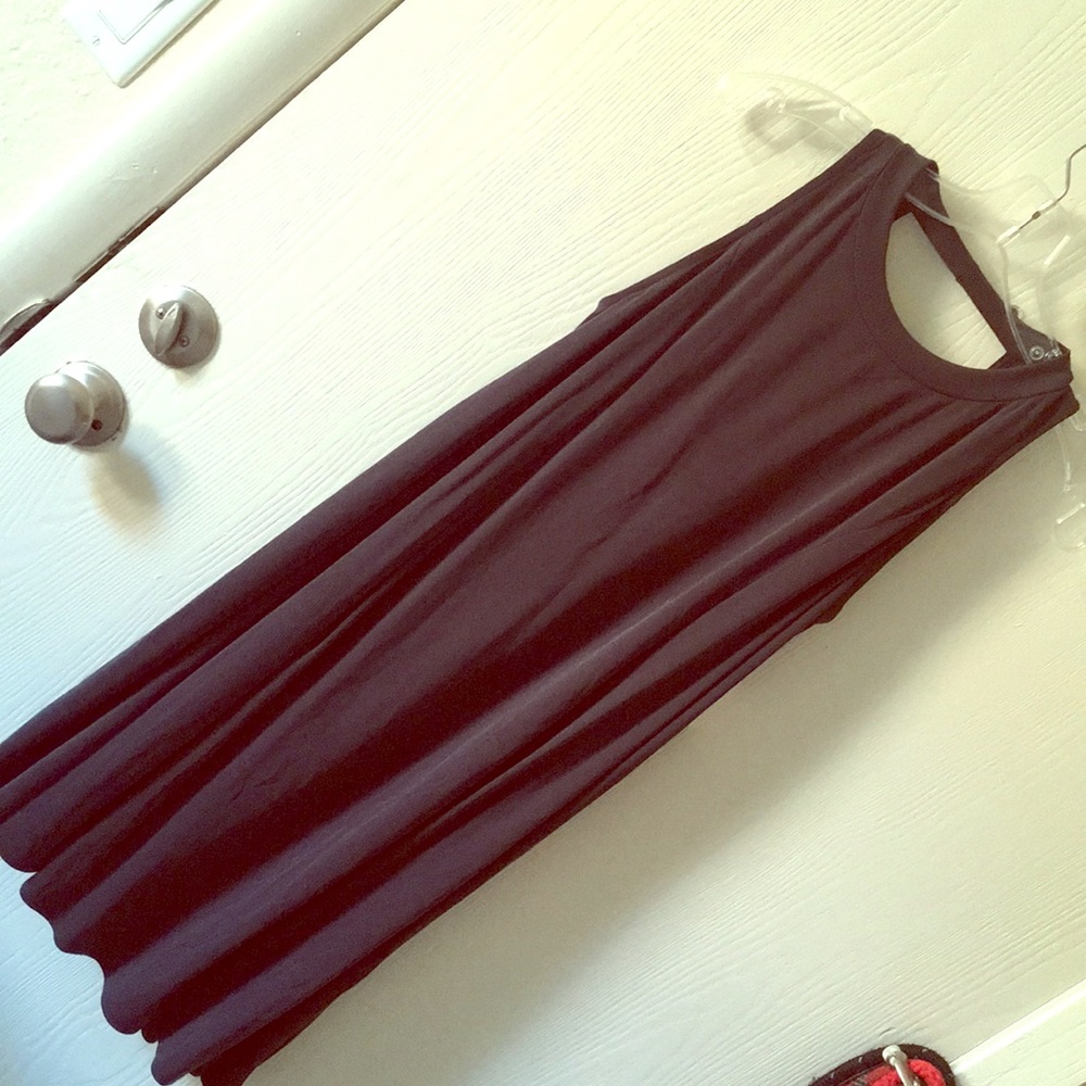 Skater Dress with Cut-Out back.
