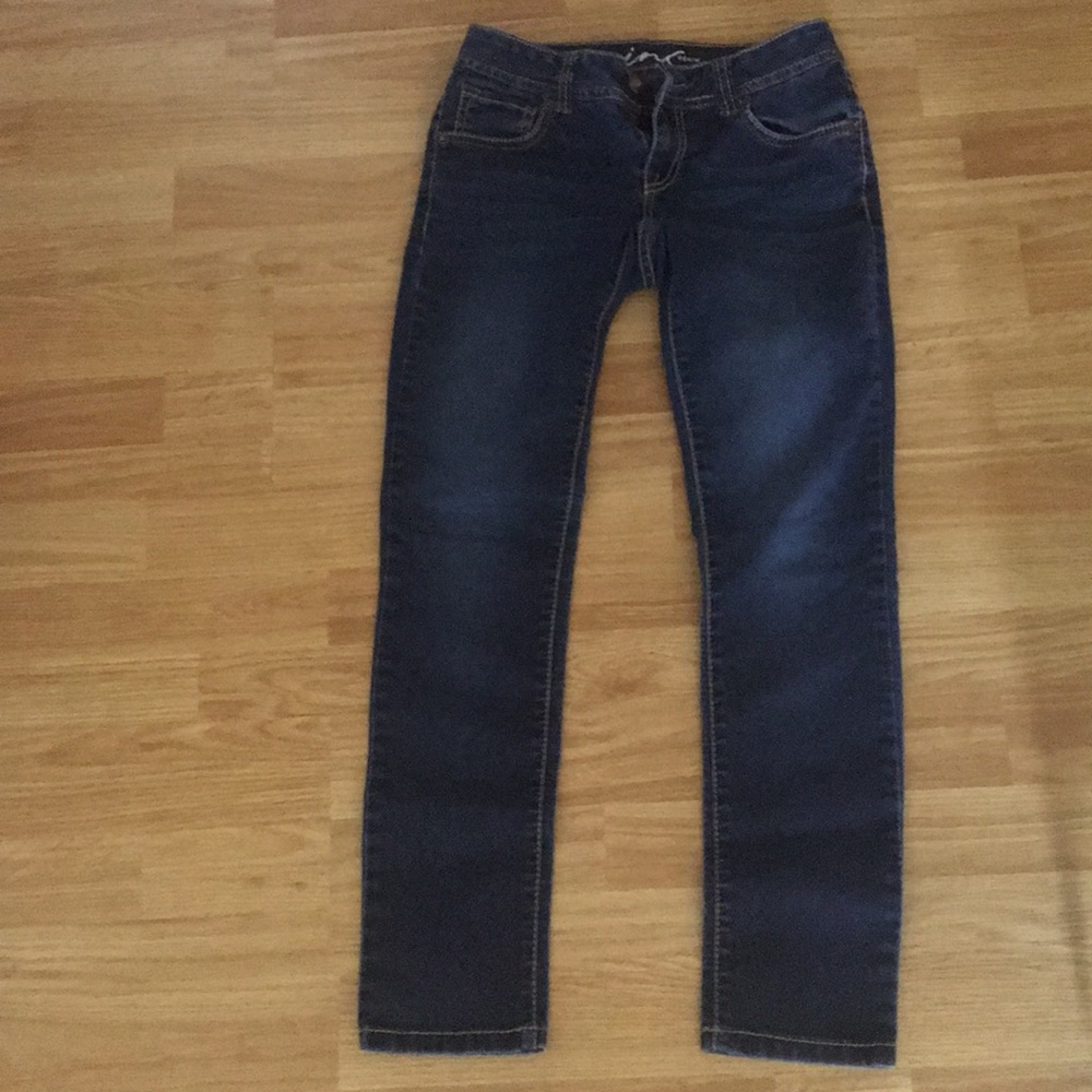 INC Denim Dark Skinny jeans OP