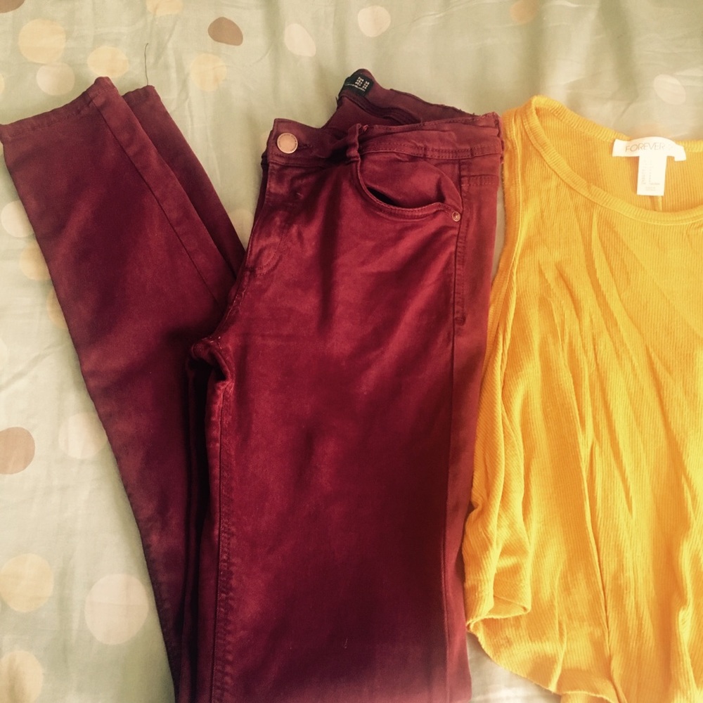 Zara denim jeans