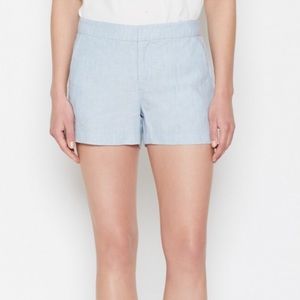 Joie Merci Linen Shorts in Light Cambray Size 12