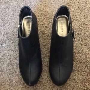 Madden girl black booties