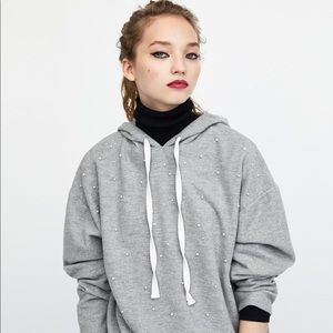 Zara Pearl Sweater Top