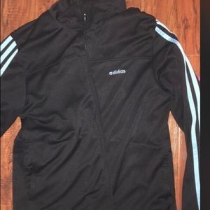 Adidas Black and Blue Sweater