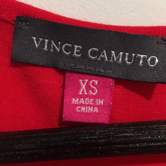 Long sleeveless Dress red-orange XS Vince Camuto - Picture 2 of 4
