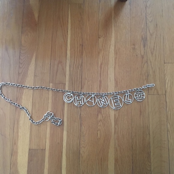 Chanel, gold coloured belt. main image 4