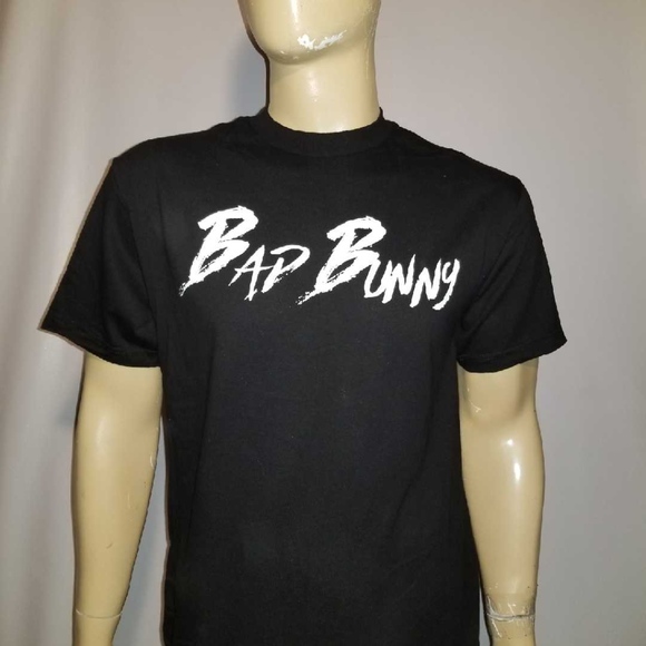 Bad bunny black shirt Clearance