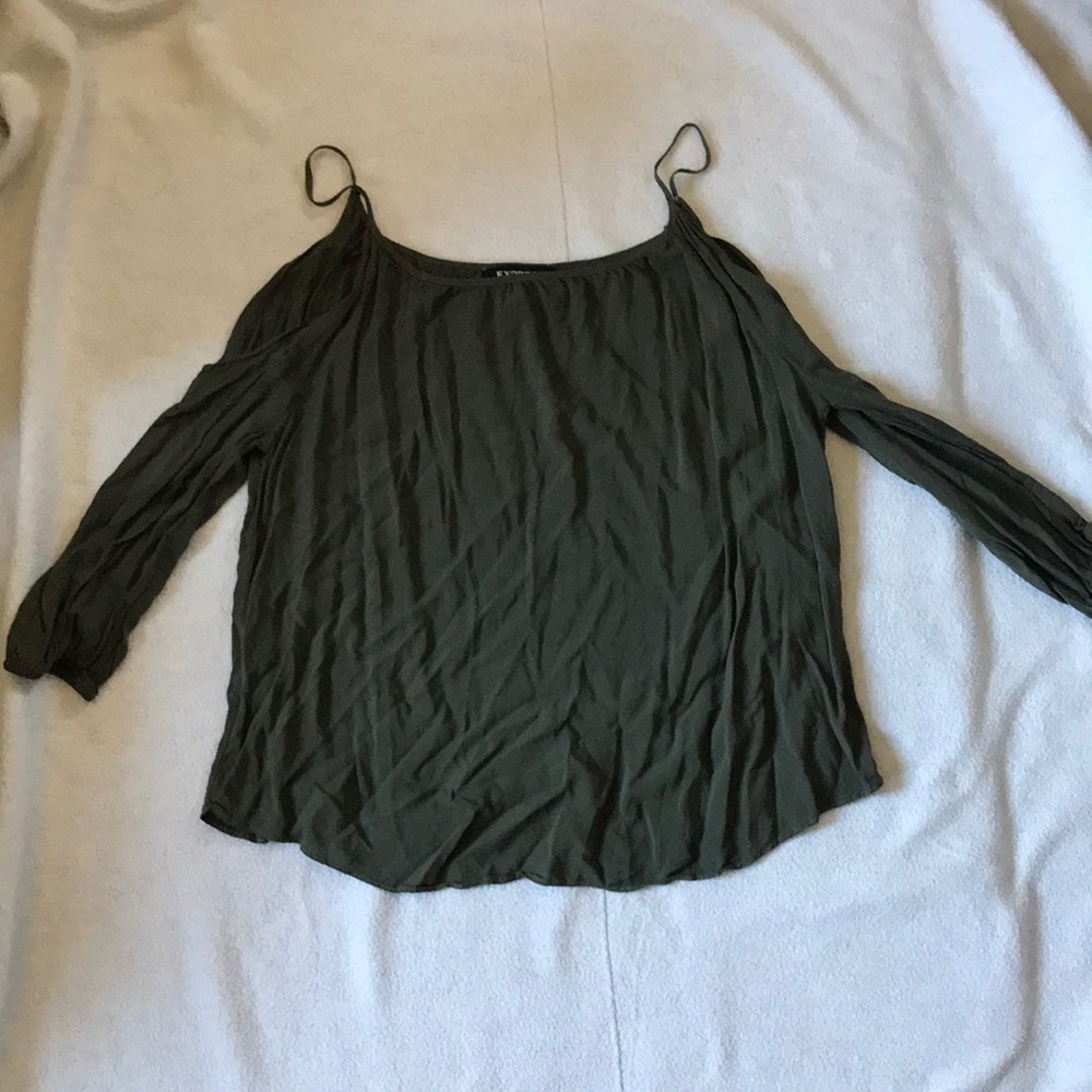Express Cold Shoulder Top