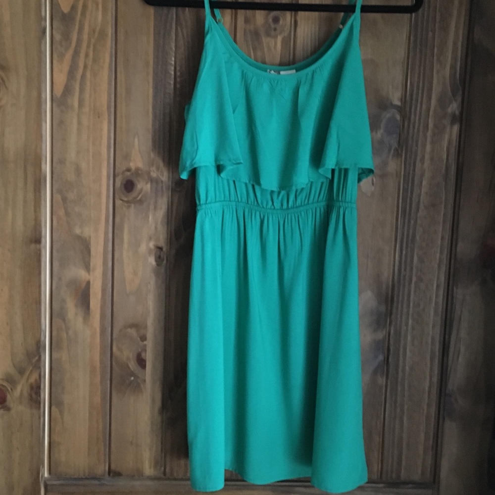 Green dress