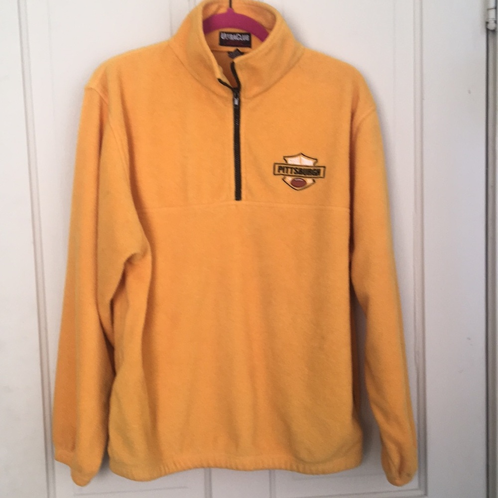  Pittsburgh Steelers Fleece 1/2 Zip Sweater
