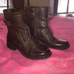 Vince Camuto combat boots