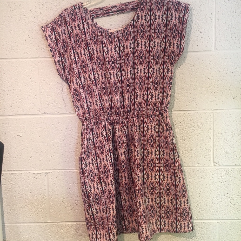 Pink and Purple Dress