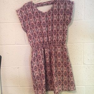 Pink and Purple Dress