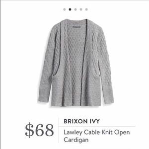 Brixon Ivy Lawley Cable Knit Sweater Stitch Fix