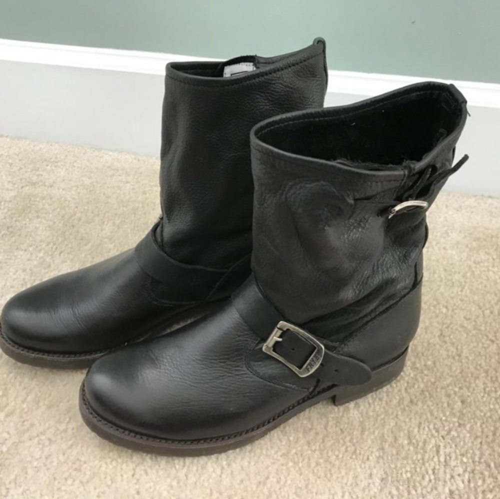 Frye black boots