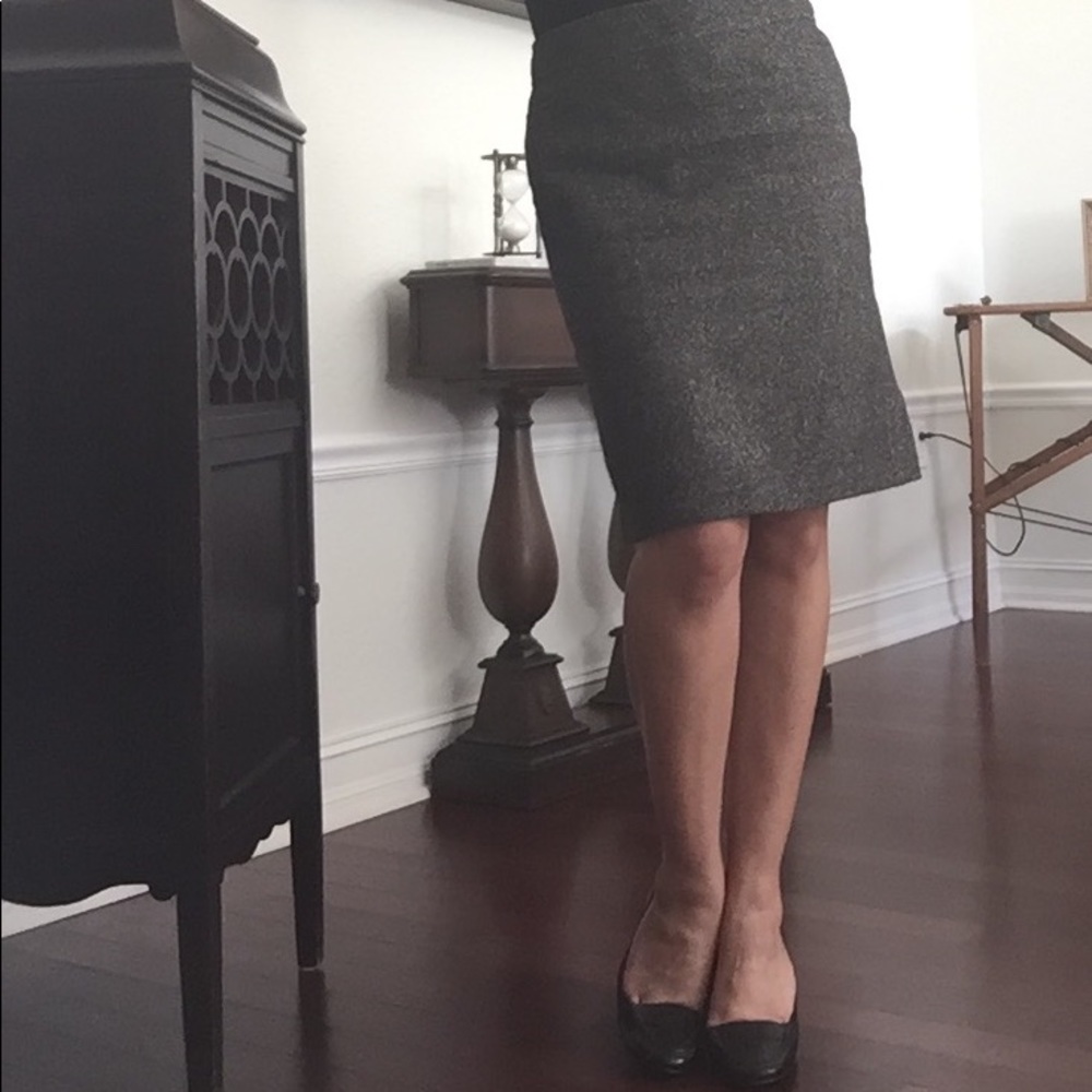 Pencil skirt.