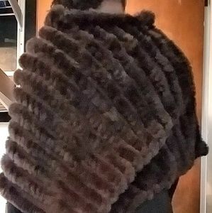 BCBGMaxazria Faux Fur Stole