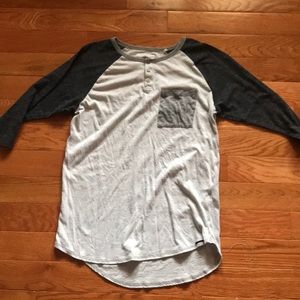 On the Byas three quarter length shirt