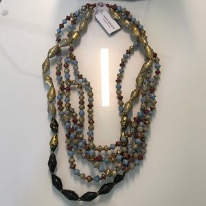 Lunar Light Beaded Necklace