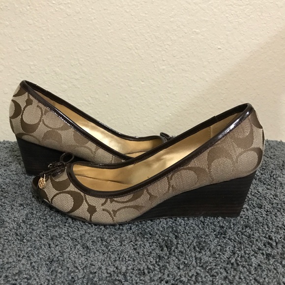 Cute Coach Wedges - Picture 2 of 2