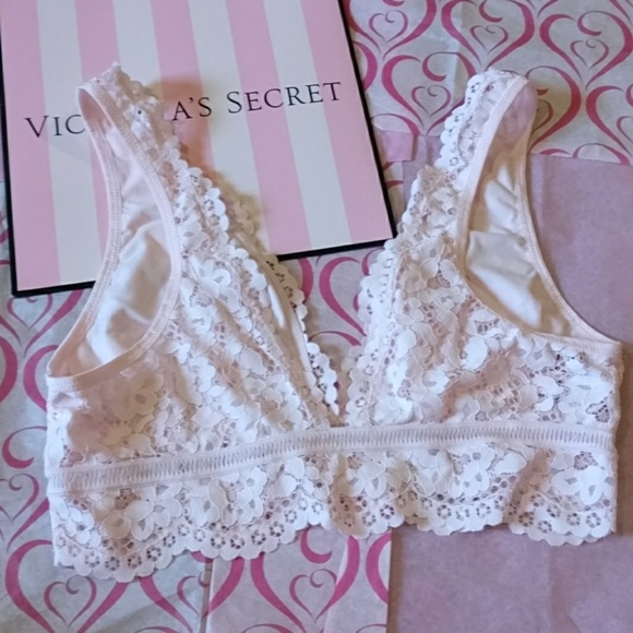 ♥️VS Body by Victoria Floral Lace Bralette - Picture 5 of 6