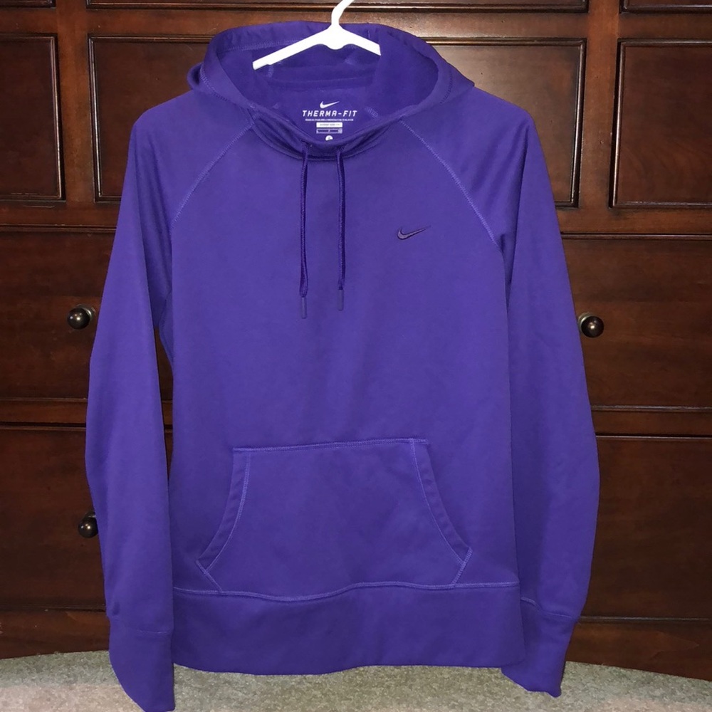 Purple Nike hoodie