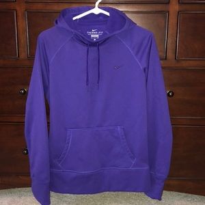 Purple Nike hoodie