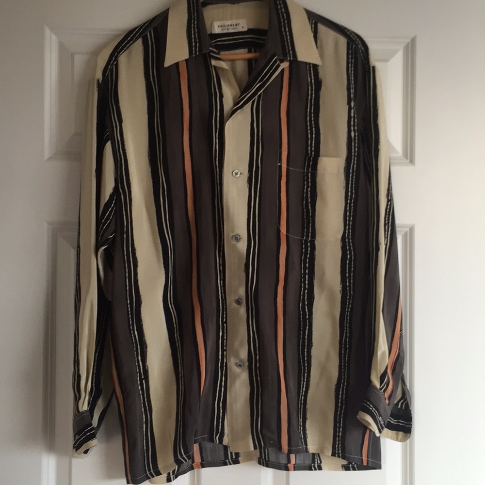 Equipment silk shirt