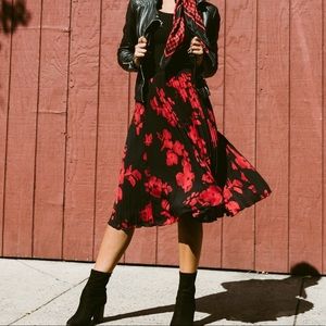 Floral A-Line Skirt NWT!!!!