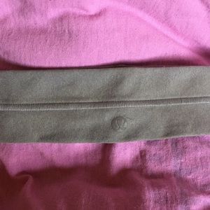 Grey lululemon headband