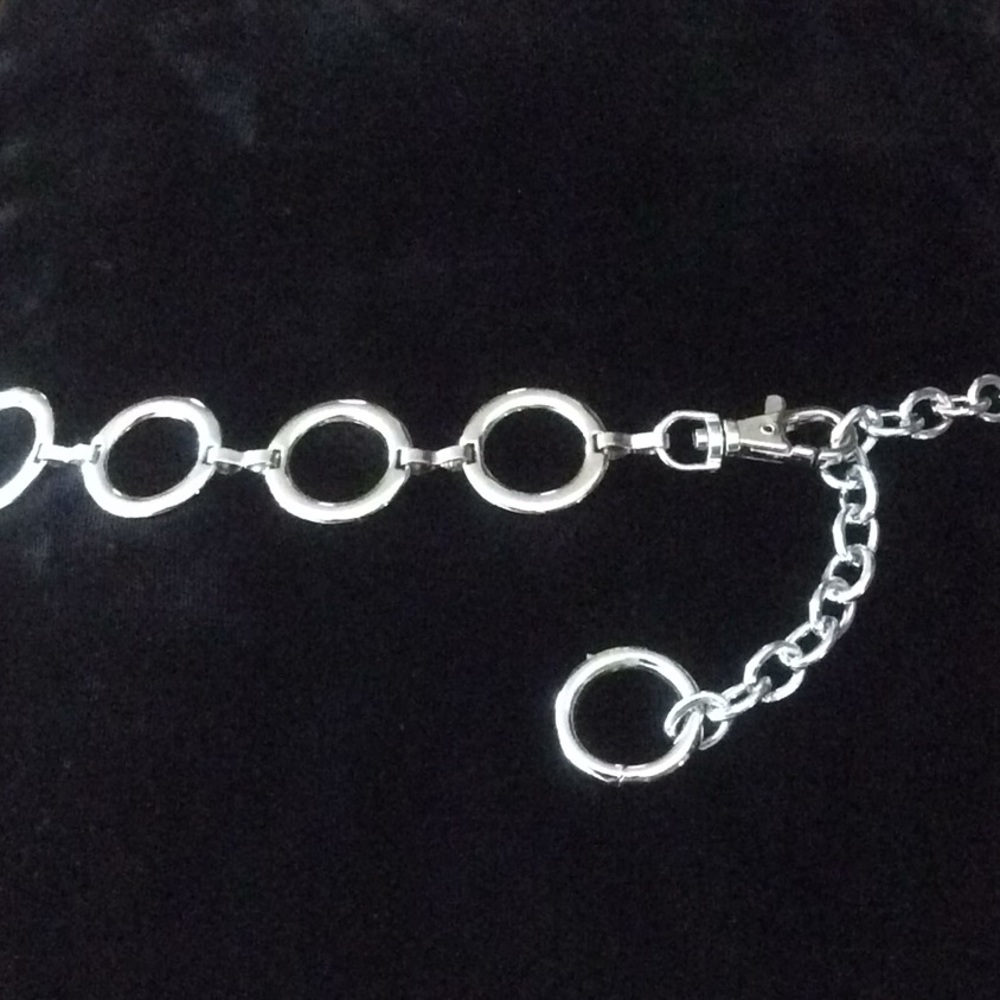 Silver Metal Belt