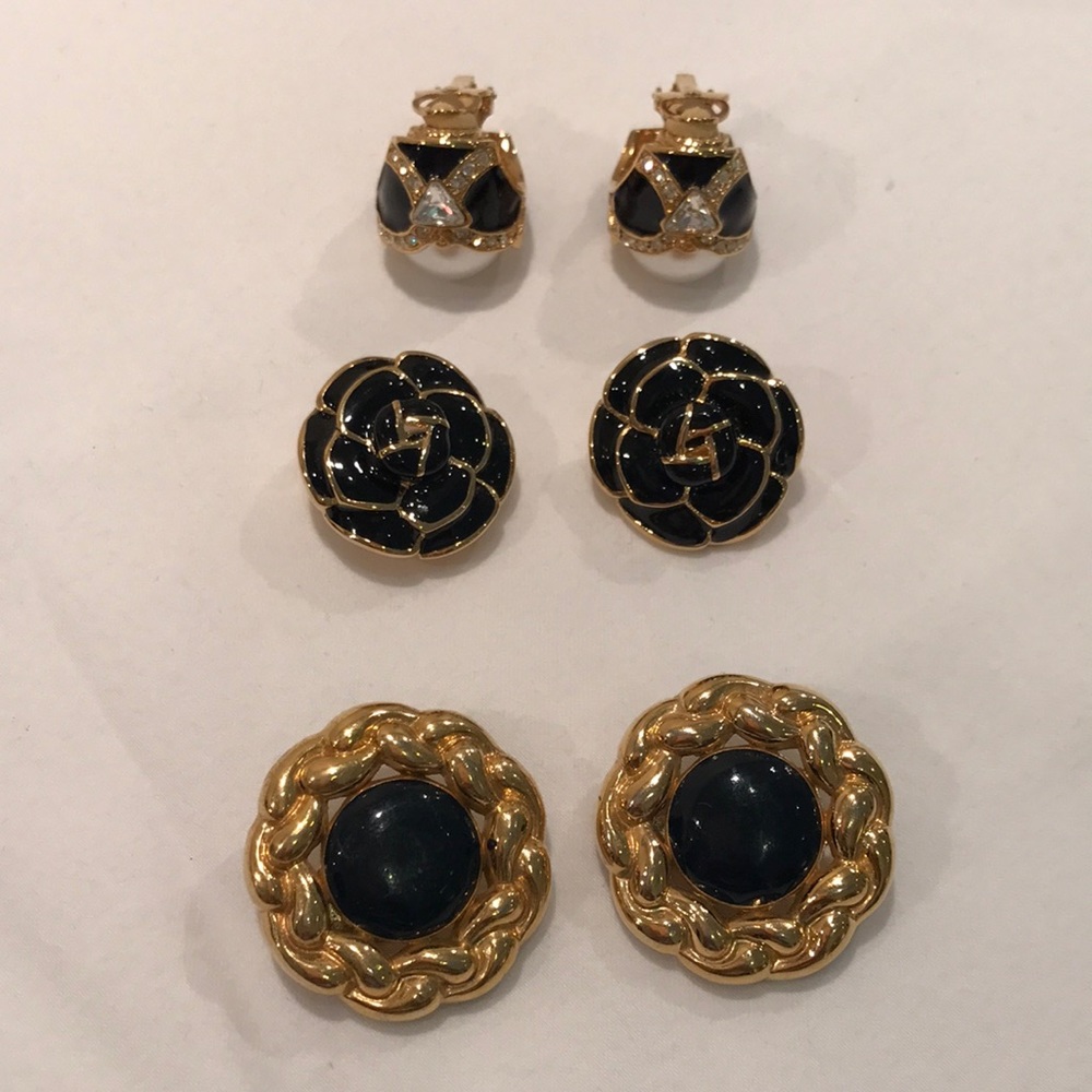 Vintage St. John earrings