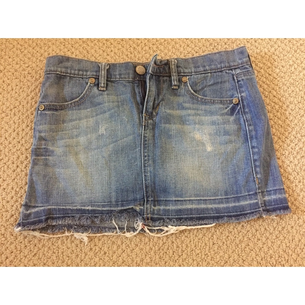 Old navy jean skirt