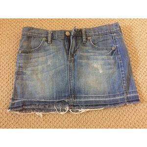 Old navy jean skirt