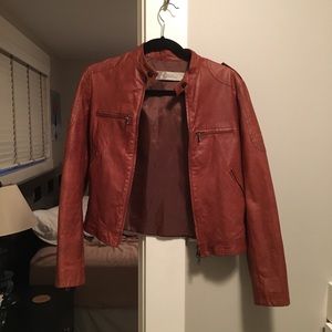 Vintage genuine Italian leather jacket