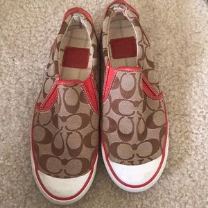 Authentic COACH Slip On Shoes