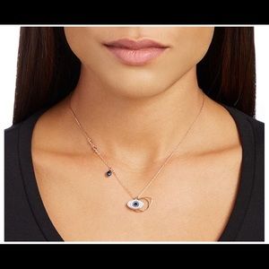 Swarovski evil eye pendant necklace