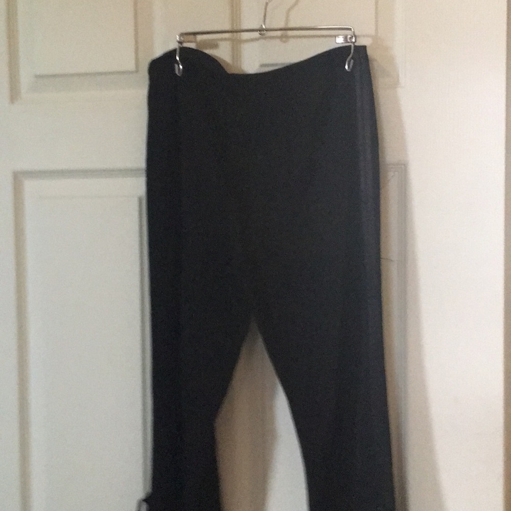 Black wool Valentino Texido pants